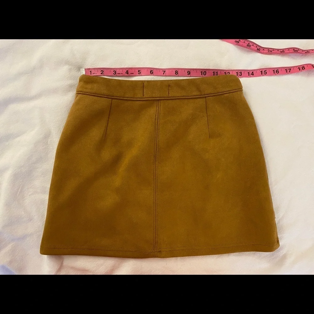 fab'rik Faux Suede Skirt